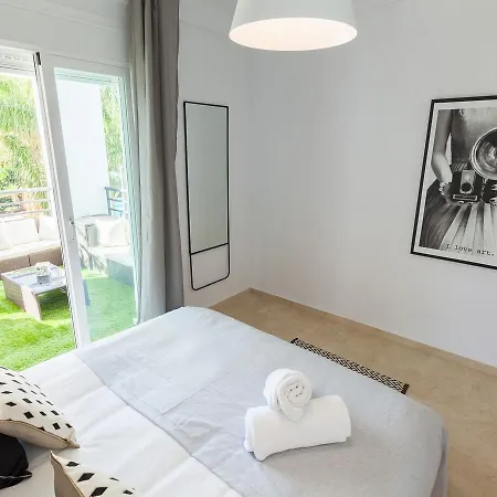 شقة Vacation I Contemporary Apartment, Swimming-pool, 24-7 Security, A Minute From The Marina, The Sea And Luxury Shopping ماربيا